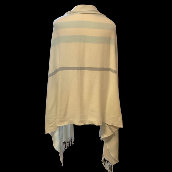 LOVE & LORE SOFT BLANKET SCARF/ SHAWL/ WRAP/ RAW & FRINGE ENDS - Picture 5 of 8